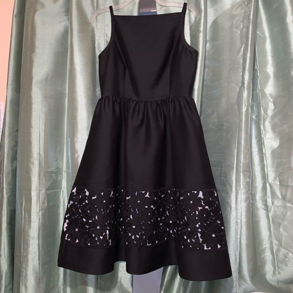 Black Flower Gown